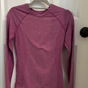 Figs Seamless Magenta Top